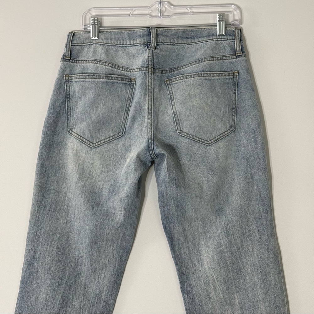 Oliver Logan Size 28 Chester Low Rise Slim Denim Jeans Button Fly Used - Picture 5 of 11